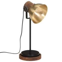 Lampe de bureau 25 W laiton antique 17x17x50 cm E27 562237562237