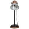 Lampe de bureau 25 W argent vintage 18x18x60 cm E27 562238562238