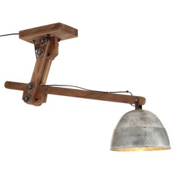 Plafonnier 25 W argent vintage 105x30x65-108cm E27 562239562239