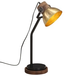 Lampe de bureau 25 W laiton antique 18x18x60 cm E27 562242562242