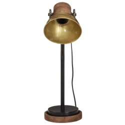 Lampe de bureau 25 W laiton antique 18x18x60 cm E27 562242562242