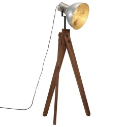 Lampadaire 25 W argent vintage 45x45x120 cm E27 562243562243