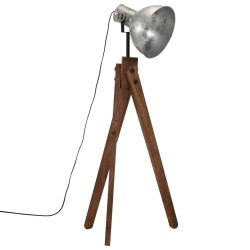 Lampadaire 25 W argent vintage 45x45x120 cm E27 562243562243