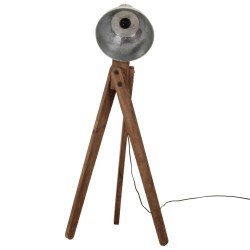 Lampadaire 25 W argent vintage 45x45x120 cm E27 562243562243