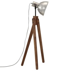 Lampadaire 25 W argent vintage 45x45x120 cm E27 562243562243
