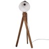 Lampadaire 25 W noir 45x45x120 cm E27 562245562245