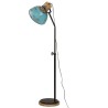 Lampadaire 25 W bleu délavé 30x30x100-150 cm E27 562248562248