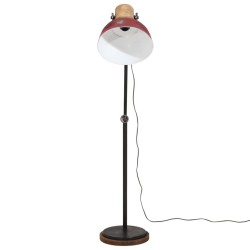 Lampadaire 25 W rouge délavé 30x30x100-150 cm E27 562249562249