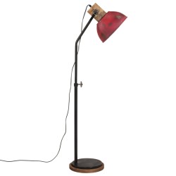 Lampadaire 25 W rouge délavé 30x30x100-150 cm E27 562249562249