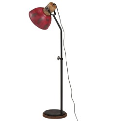 Lampadaire 25 W rouge délavé 30x30x100-150 cm E27 562249562249