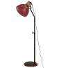 Lampadaire 25 W rouge délavé 30x30x100-150 cm E27 562249562249