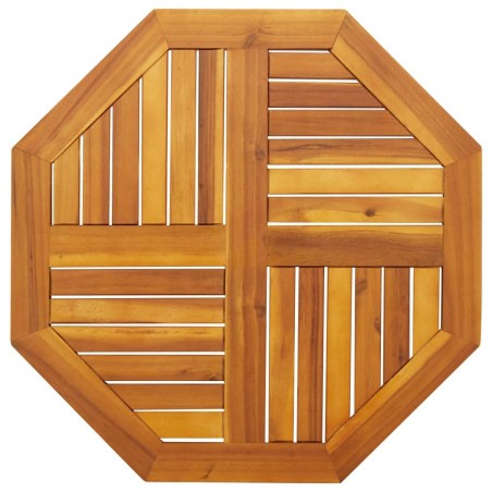 Dessus de table 70x70x2 cm octogonal bois massif d'acacia 562250562250