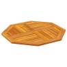 Dessus de table 70x70x2 cm octogonal bois massif d'acacia 562250562250