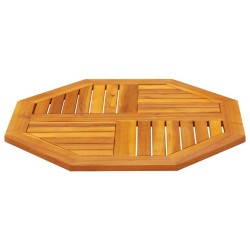 Dessus de table 70x70x2 cm octogonal bois massif d'acacia 562250562250
