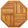 Dessus de table 70x70x2 cm octogonal bois massif d'acacia 562250562250