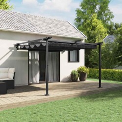 Pavillon Anthracite 300 x 300 x 200 cm Polyester 562252562252