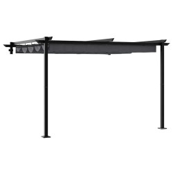 Pavillon Anthracite 300 x 300 x 200 cm Polyester 562252562252