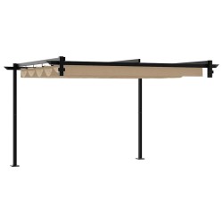 Pavillon Taupe 300 x 300 x 200 cm Polyester 562253562253