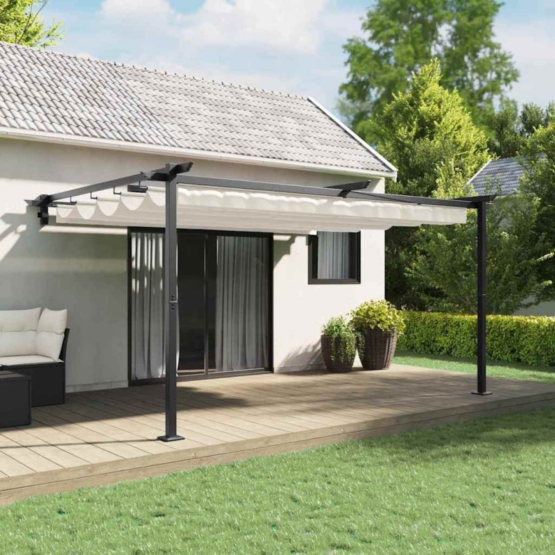 Pavillon Crème 400 x 300 x 200 cm Polyester 562254562254
