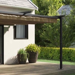 Pavillon Taupe 400 x 300 x 200 cm Polyester 562259562259
