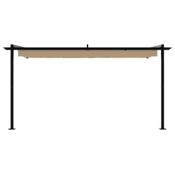 Pavillon Taupe 400 x 300 x 200 cm Polyester 562259562259