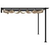 Pavillon Taupe 400 x 300 x 200 cm Polyester 562259562259