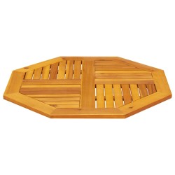 Dessus de table 80x80x2,2 cm octogonal bois massif d'acacia 562260562260