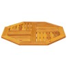 Dessus de table 80x80x2,2 cm octogonal bois massif d'acacia 562260562260