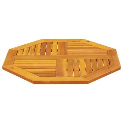 Dessus de table 80x80x2,2 cm octogonal bois massif d'acacia 562260562260