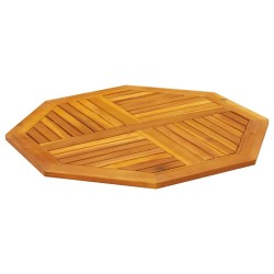 Dessus de table 90x90x2,2 cm octogonal bois massif d'acacia 562261562261