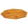 Dessus de table 90x90x2,2 cm octogonal bois massif d'acacia 562261562261