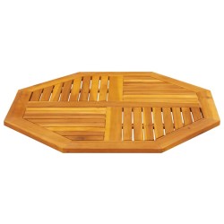 Dessus de table 90x90x2,2 cm octogonal bois massif d'acacia 562261562261