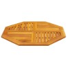 Dessus de table 90x90x2,2 cm octogonal bois massif d'acacia 562261562261