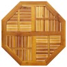 Dessus de table 90x90x2,2 cm octogonal bois massif d'acacia 562261562261