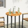 Dessus de table Ø60x2 cm rond bois massif d'acacia 562262562262