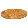 Dessus de table Ø60x2 cm rond bois massif d'acacia 562262562262