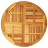 Dessus de table Ø80x2,2 cm rond bois massif d'acacia 562263562263