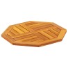 Dessus de table 50x50x2 cm octogonal bois massif d'acacia 562264562264