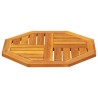 Dessus de table 50x50x2 cm octogonal bois massif d'acacia 562264562264