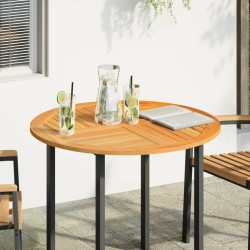 Dessus de table Ø90x2,2 cm rond bois massif d'acacia 562270562270