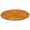 Dessus de table Ø90x2,2 cm rond bois massif d'acacia 562270562270