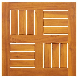 Dessus de table 40x40x2 cm carré bois massif d'acacia 562271562271