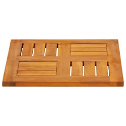 Dessus de table 40x40x2 cm carré bois massif d'acacia 562271562271