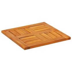 Dessus de table 40x40x2 cm carré bois massif d'acacia 562271562271