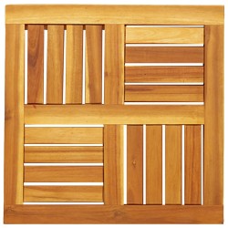 Dessus de table 50x50x2 cm carré bois massif d'acacia 562272562272