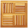 Dessus de table 50x50x2 cm carré bois massif d'acacia 562272562272