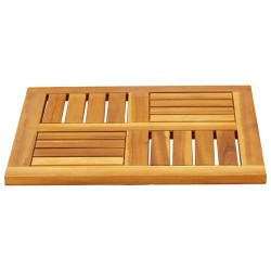 Dessus de table 50x50x2 cm carré bois massif d'acacia 562272562272