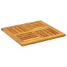 Dessus de table 50x50x2 cm carré bois massif d'acacia 562272562272