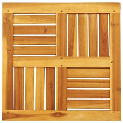 Dessus de table 50x50x2 cm carré bois massif d'acacia 562272562272