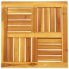 Dessus de table 50x50x2 cm carré bois massif d'acacia 562272562272